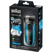 Braun Series 3 3045S 3045S Folienrasierer Blau, Schwarz Braun Series 3 3045S 3045S Folienrasierer Blau, Schwarz