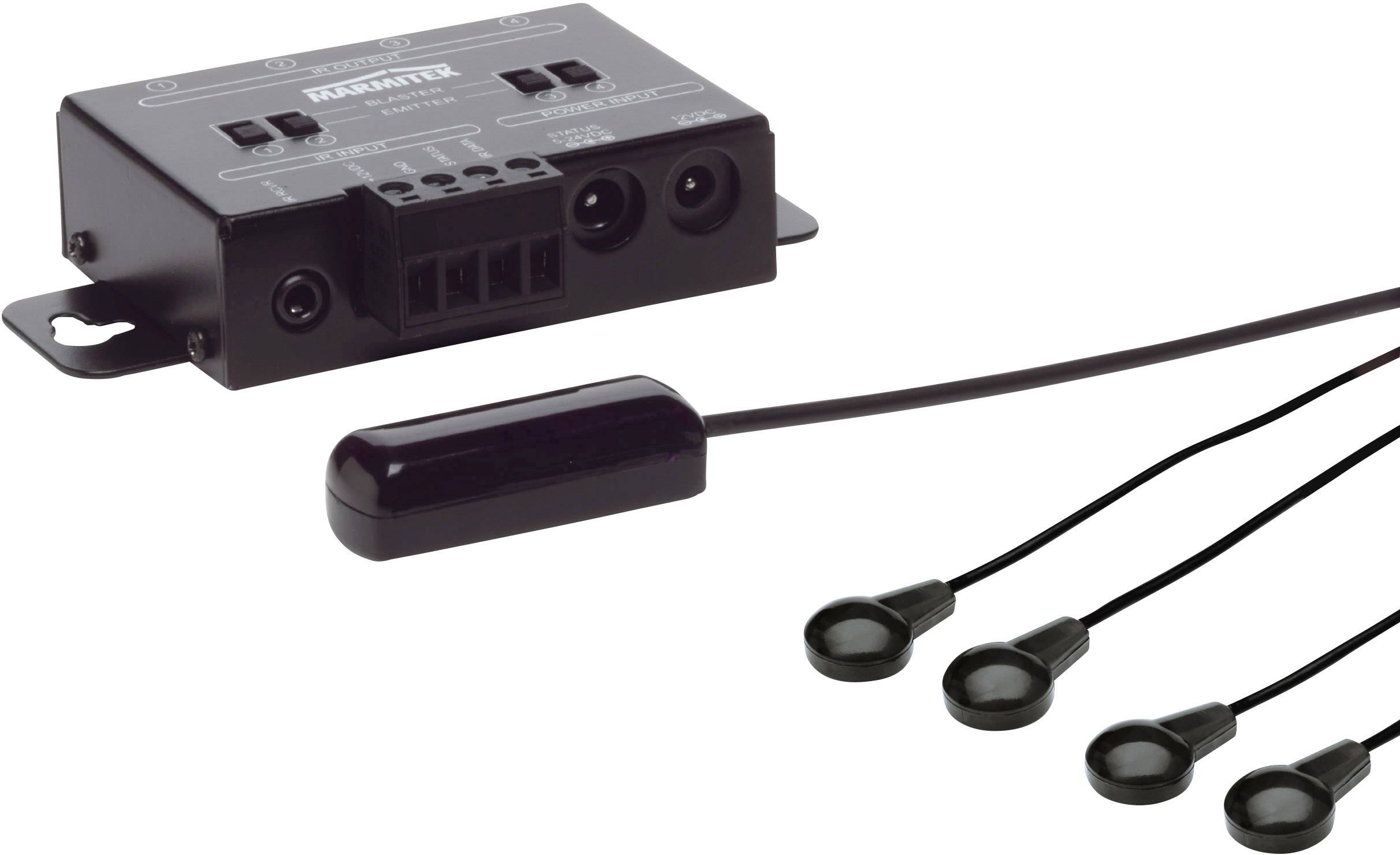 Marmitek IR Control 10 IR-Verlängerung 10 m Schwarz