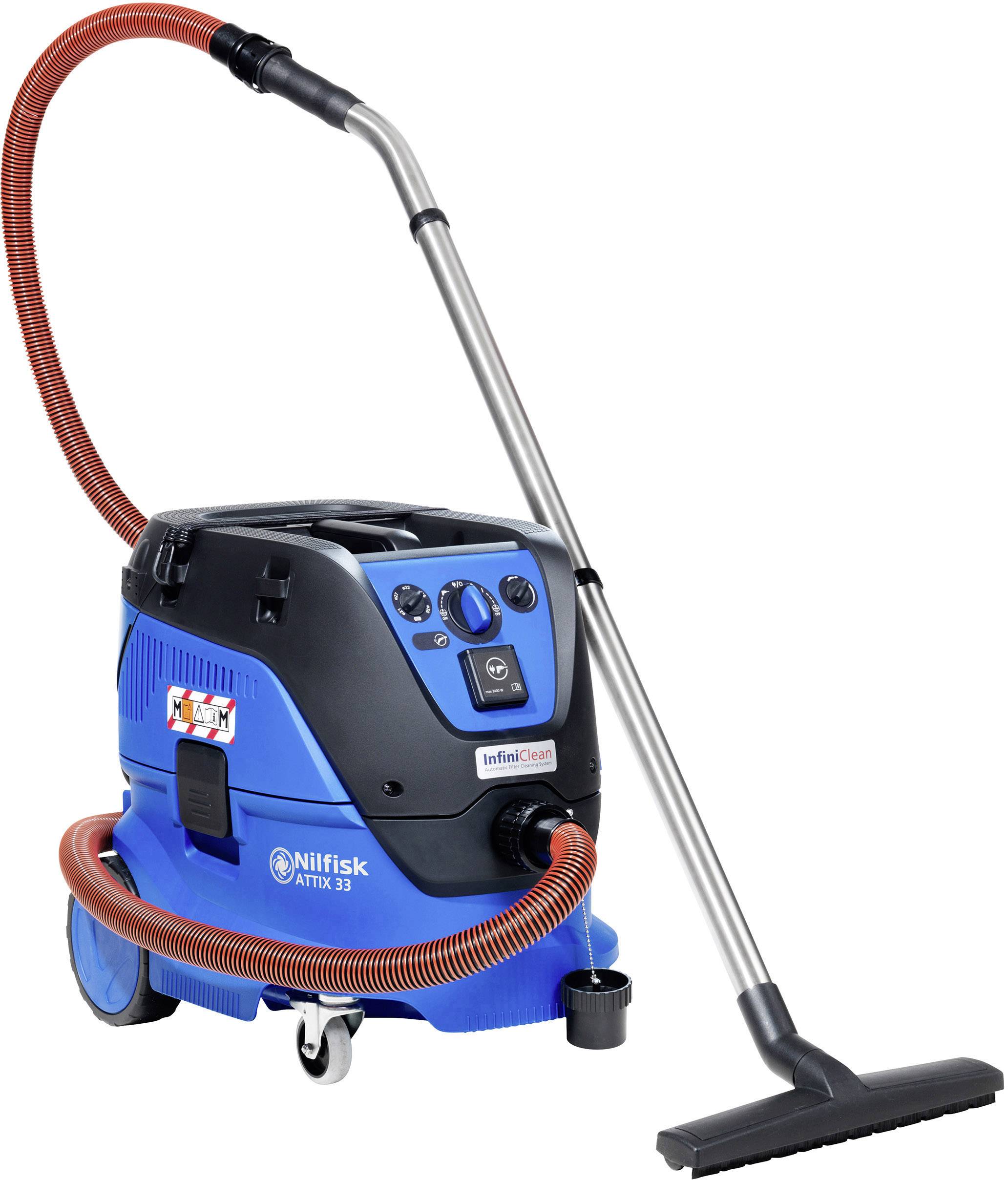 Nilfisk Attix 33-2M IC 107412180 Nass-/Trockensauger 1400W 30l antistatisch, automatische Filterreinigung, Staubklasse