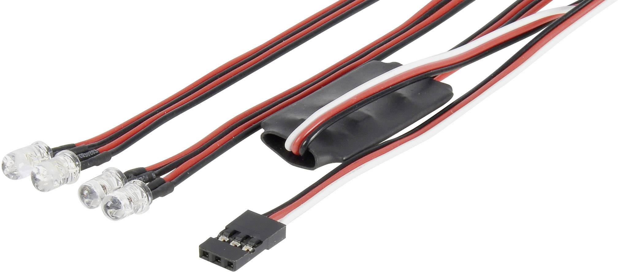 Carson Modellsport Beleuchtungssatz Rot, Weiß 4.4 - 6 V 500906239