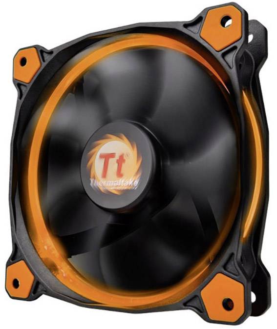 PC- Gehäuselüfter Thermaltake Riing 14 LED - Orange