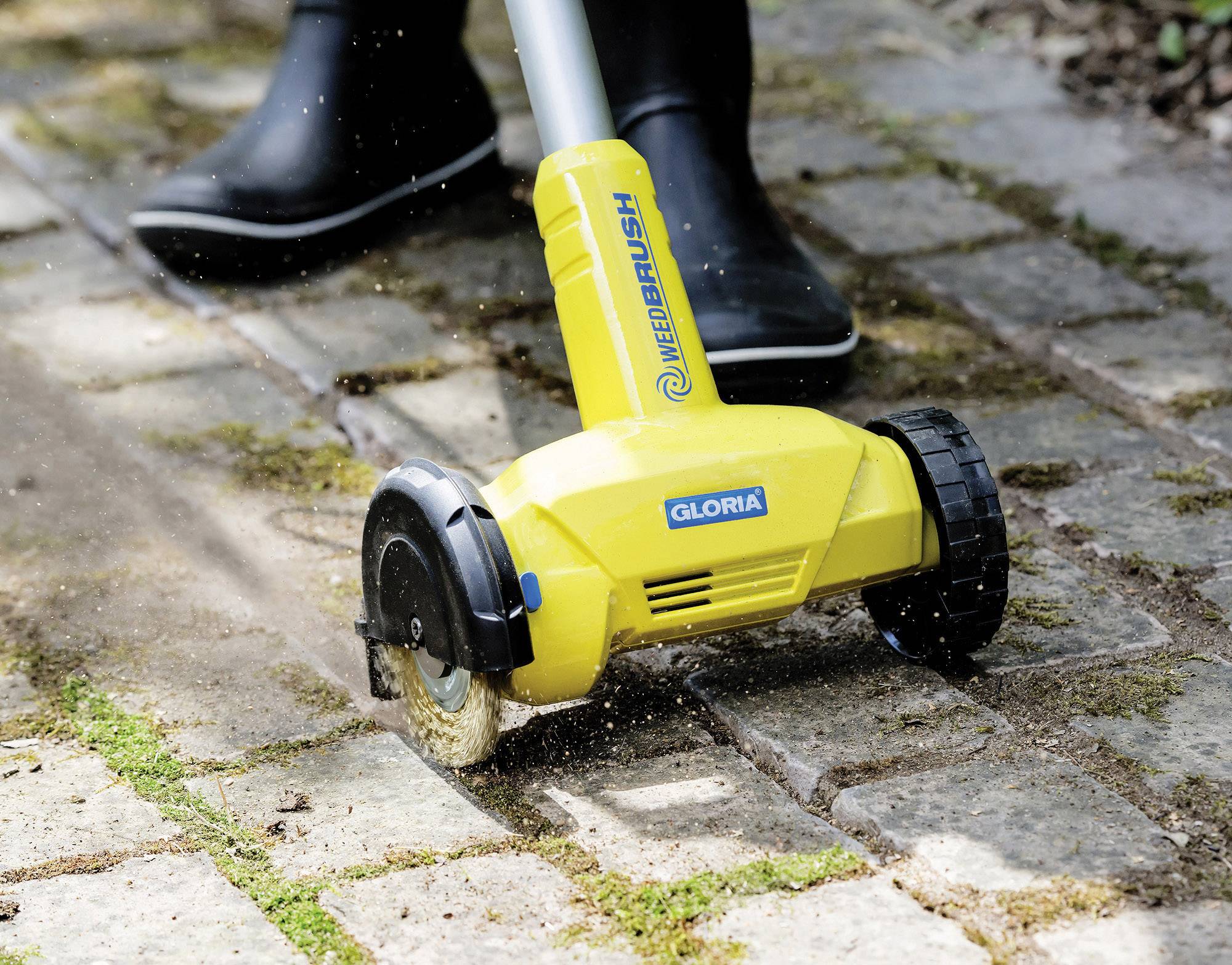 Gloria Haus und Garten 000289.0000 Weedbrush Fugenreiniger Stahl, Draht 230V