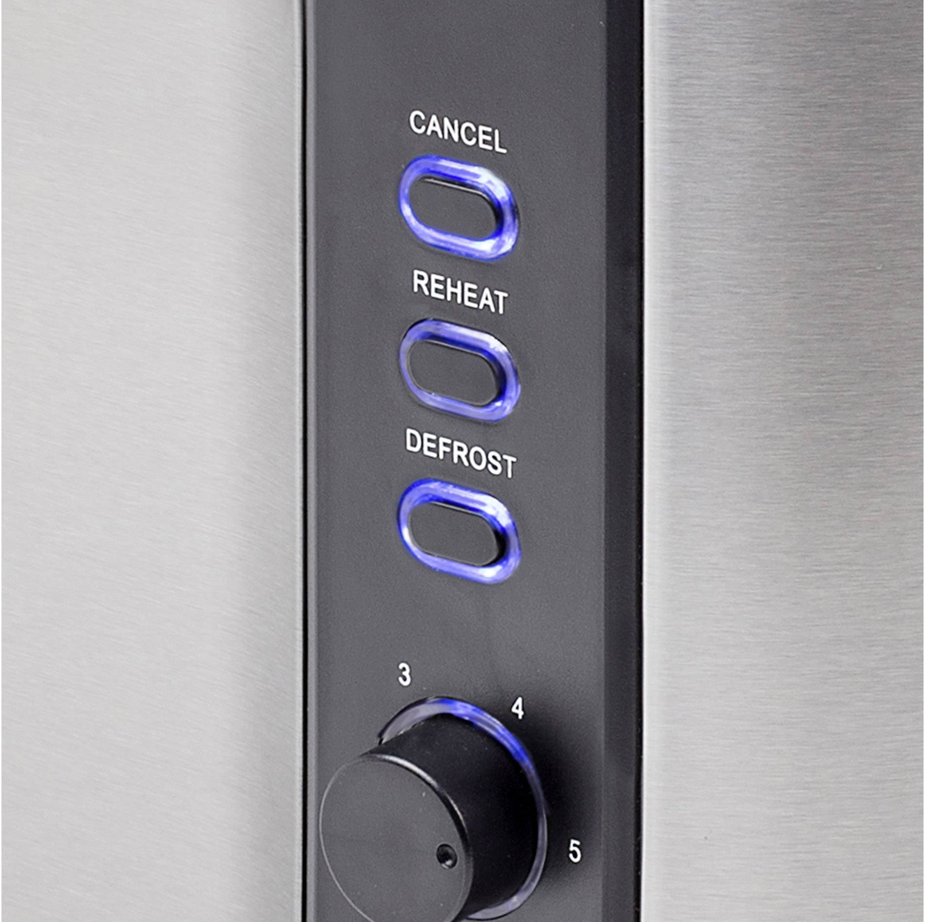 Princess Langschlitztoaster mit eingebautem Brötchenaufsatz Edelstahl, Schwarz