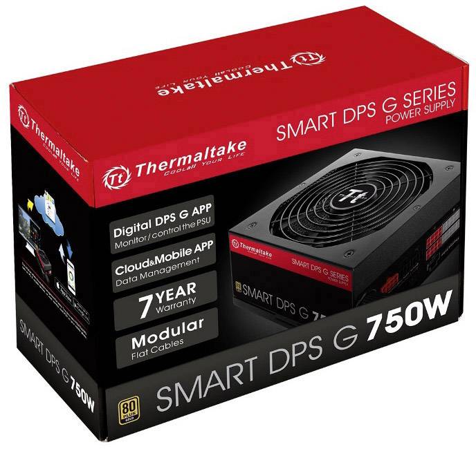 Thermaltake SMART DPS G Digital PC Netzteil 750W ATX 80PLUS® Gold