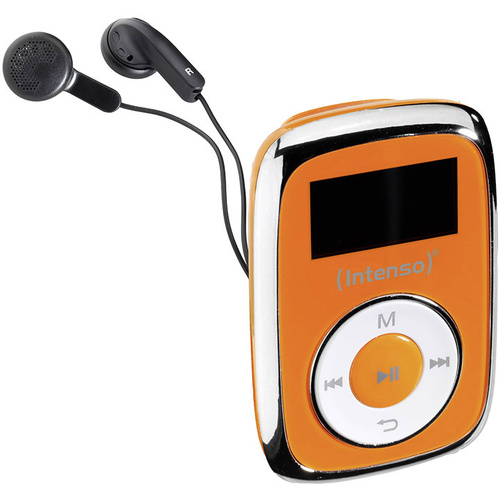 Intenso Music Mover MP3-Player 8 GB Orange Befestigungsclip