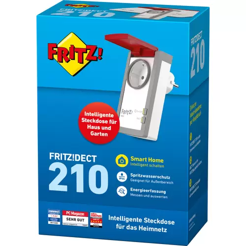 AVM FRITZ!DECT 210 20002723 DECT Steckdose mit Messfunktion Außenbereich 3450W AVM FRITZ!DECT 210 20002723 DECT Steckdose mit Messfunktion Außenbereich 3450W
