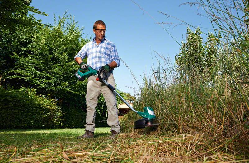 Bosch Home and Garden AdvancedGrassCut 36 Akku Rasentrimmer inkl. Akku 36V 2Ah Schnittbreite (max.): 300mm