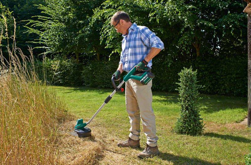 Bosch Home and Garden AdvancedGrassCut 36, B-Ware Akku Rasentrimmer inkl. Akku 36V 2Ah Schnittbreite (max.): 300mm