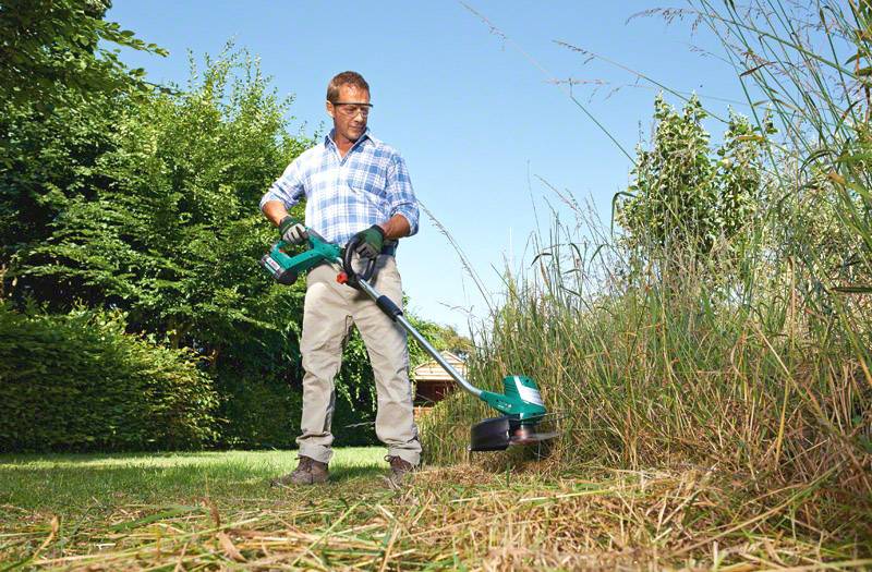 Bosch Home and Garden AdvancedGrassCut 36 Baretool Akku Rasentrimmer ohne Akku Schnittbreite (max.): 300 mm