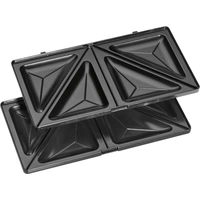 Clatronic ST/WA 3670 Waffeleisen mit wechselbaren Platten Schwarz, Edelstahl Clatronic ST/WA 3670 Waffeleisen mit wechselbaren Platten Schwarz, Edelstahl