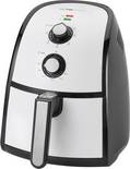 Clatronic Fritteuse 1500 W Heißluft-Funktion FR 3667 H Schwarz, Weiß