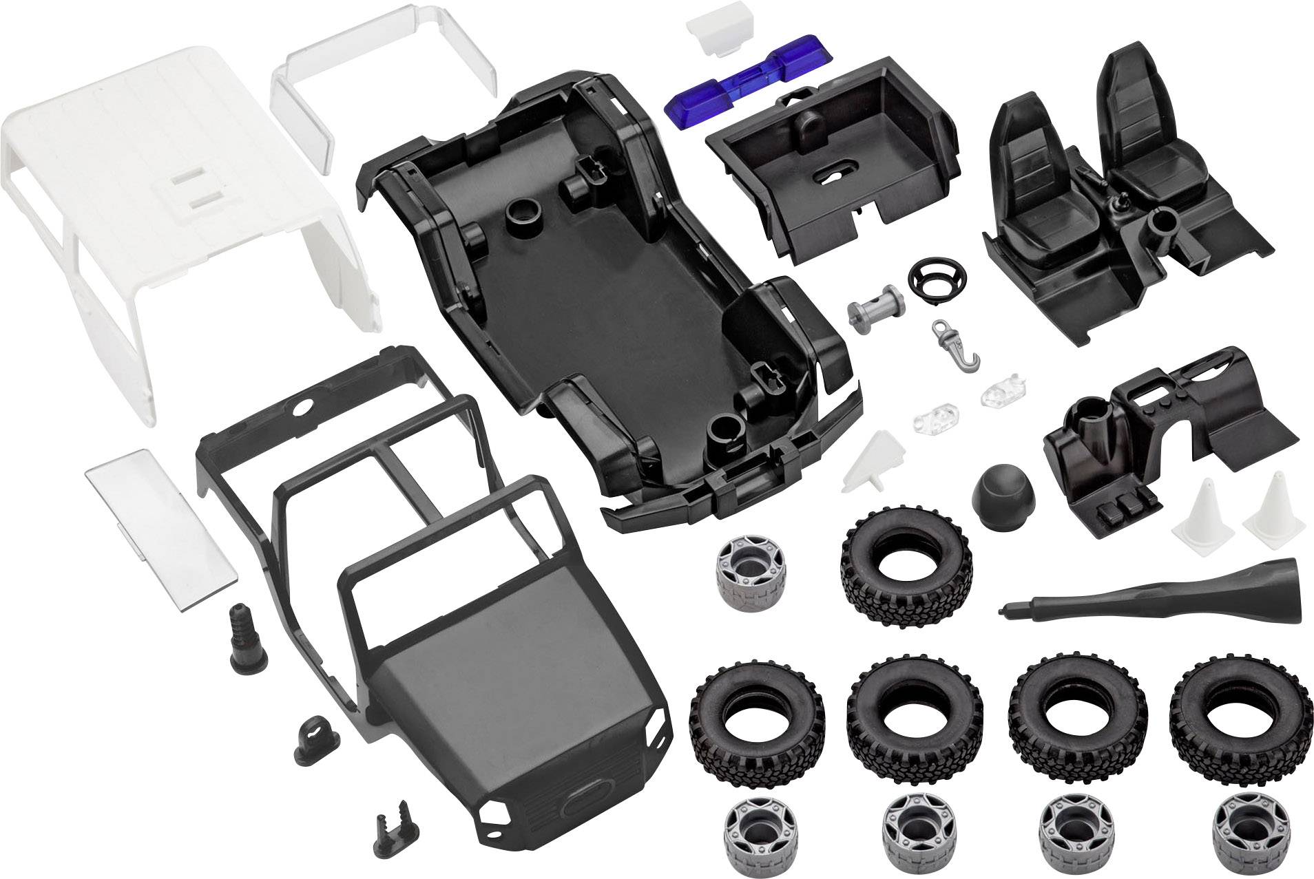 Revell 00807 Offroad Vehicle polis Automodell Bausatz 1:20