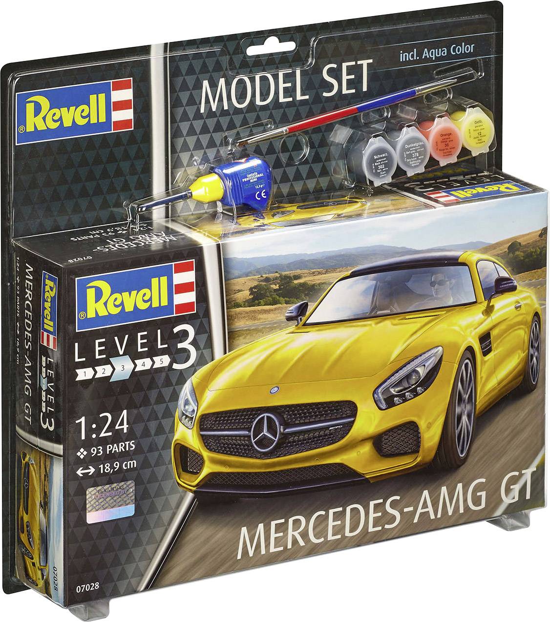 Revell 67028 Mercedes-AMG GT Automodell Bausatz 1:24