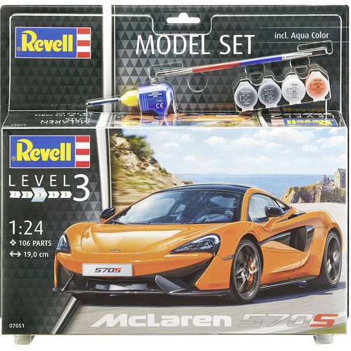 Maquette de voiture Revell 67051 McLaren 570S 1:24