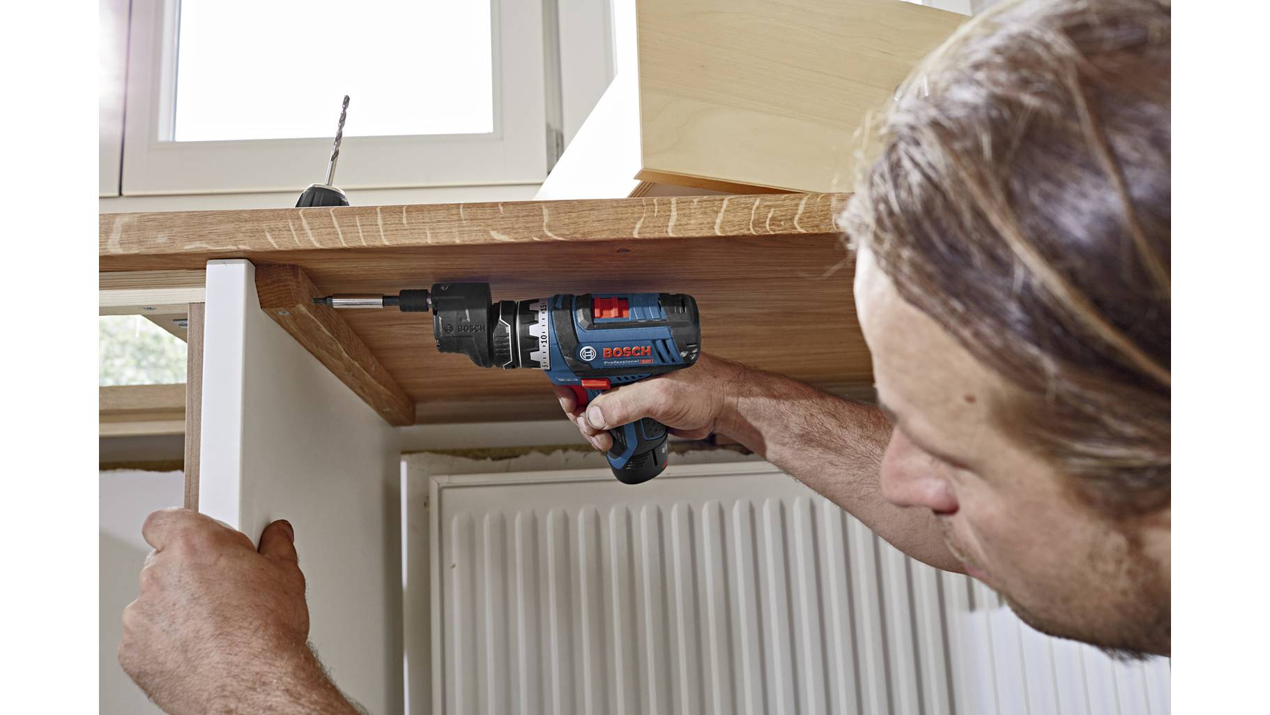 Bosch Professional GSR 12V-15 FlexiClick 06019F6000 Akku-Bohrschrauber 12V 2Ah Li-Ion inkl. 2 06019f6000 bosch