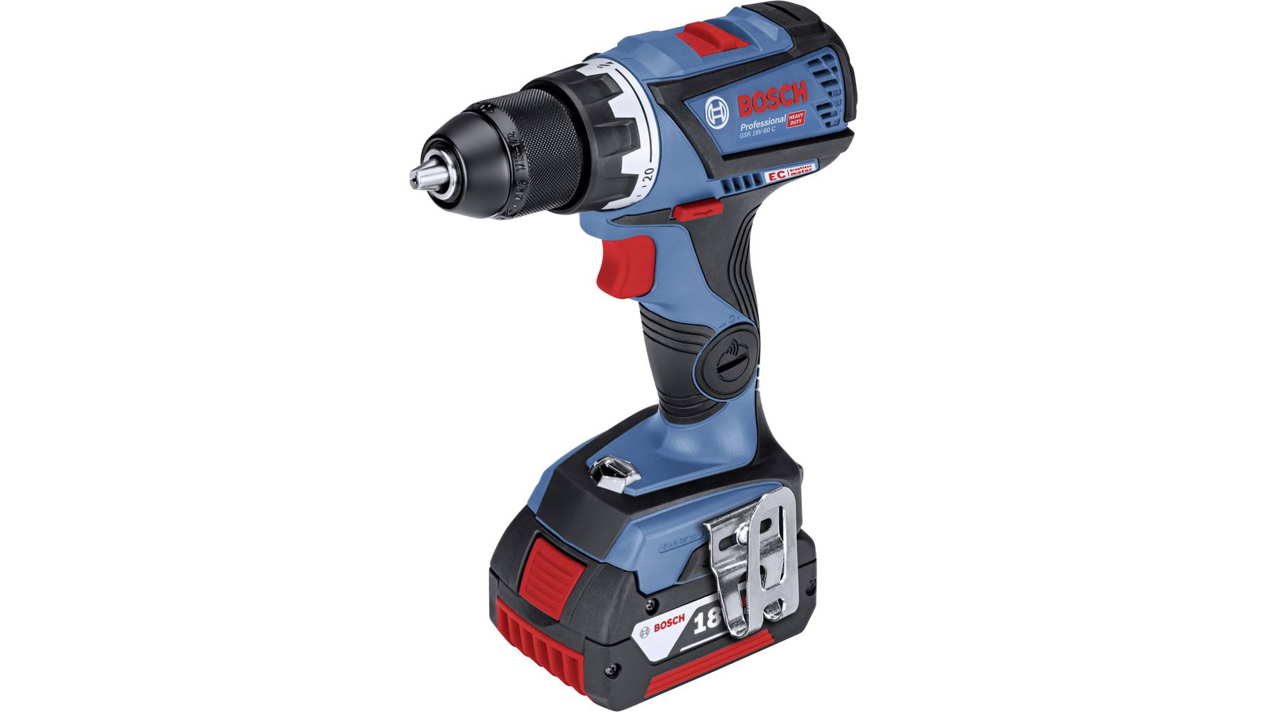 Bosch Professional GSB 18V60 C AkkuSchlagbohrschrauber