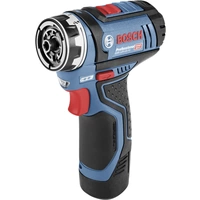 Bosch Professional GSR 12V-15 FlexiClick 06019F6001 Akku-Bohrschrauber 12V 2Ah Li-Ion inkl. 2. Akku, inkl. Ladegerät, inkl. Koffer Bosch Professional GSR 12V-15 FlexiClick 06019F6001 Akku-Bohrschrauber 12V 2Ah Li-Ion inkl. 2. Akku, inkl. Ladegerät, inkl. Koffer