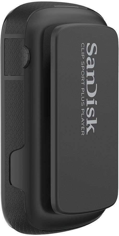 SanDisk MP3-Player 16GB Schwarz Befestigungsclip, Bluetooth®, Wasserdicht