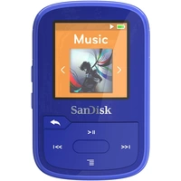 SanDisk MP3-Player 16GB Blau Befestigungsclip, Bluetooth®, Wasserdicht SanDisk MP3-Player 16GB Blau Befestigungsclip, Bluetooth®, Wasserdicht