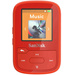 SanDisk MP3-Player 16GB Rot Befestigungsclip, Bluetooth®, Wasserdicht