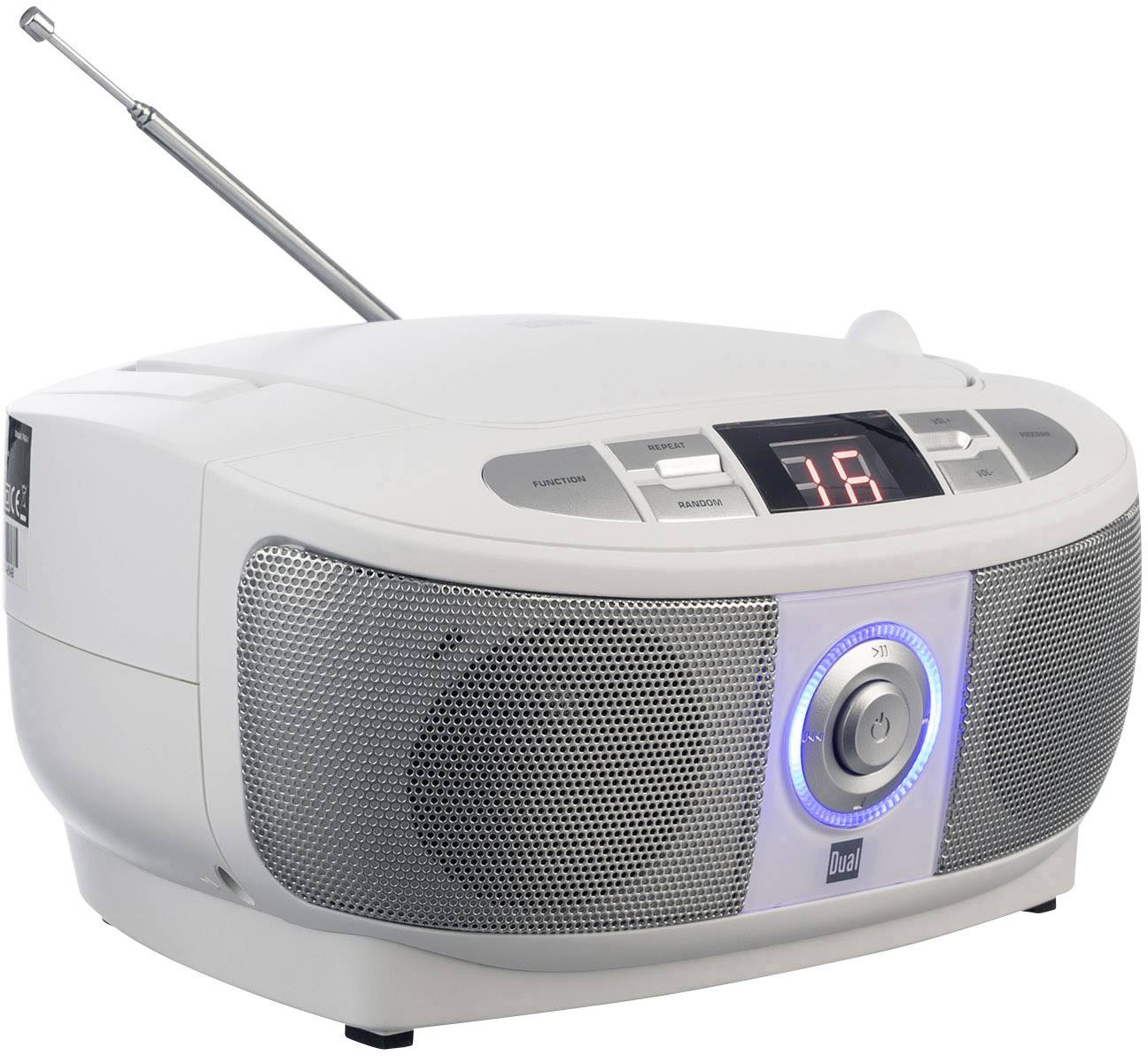 Dual P 49-1 CD-Radio UKW CD Weiß