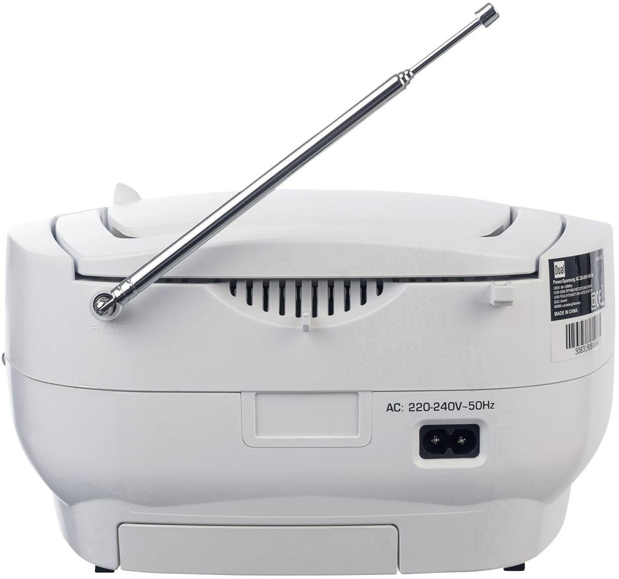 Dual P 49-1 CD-Radio UKW CD Weiß