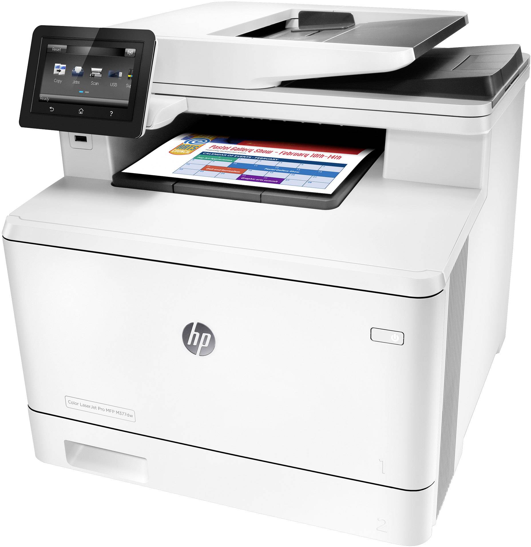 HP Color LaserJet Pro MFP M377dw Farblaser-Multifunktionsdrucker A4 Drucker, Scanner, Kopierer LAN, WLAN, Duplex, ADF