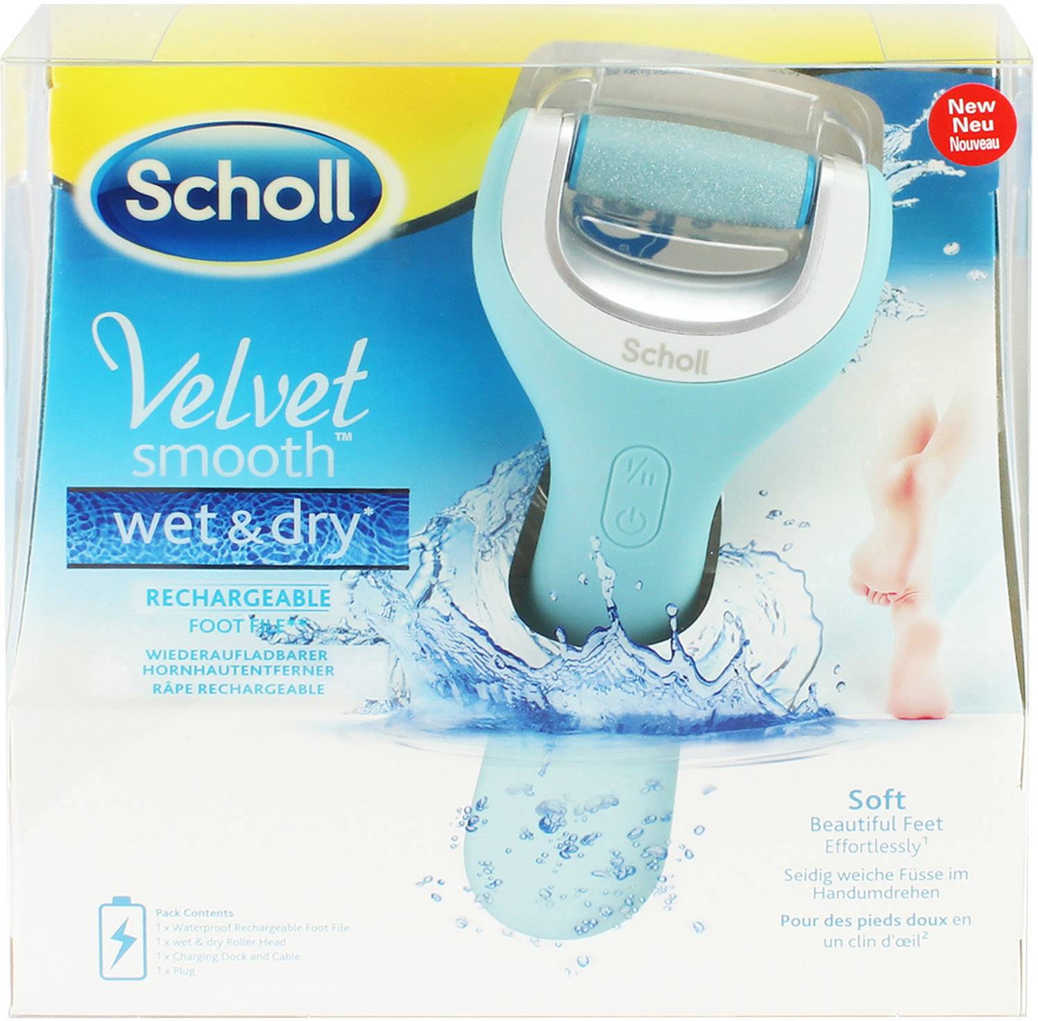 Scholl Velvet Smooth Pedi Wet & Dry Hornhautentferner