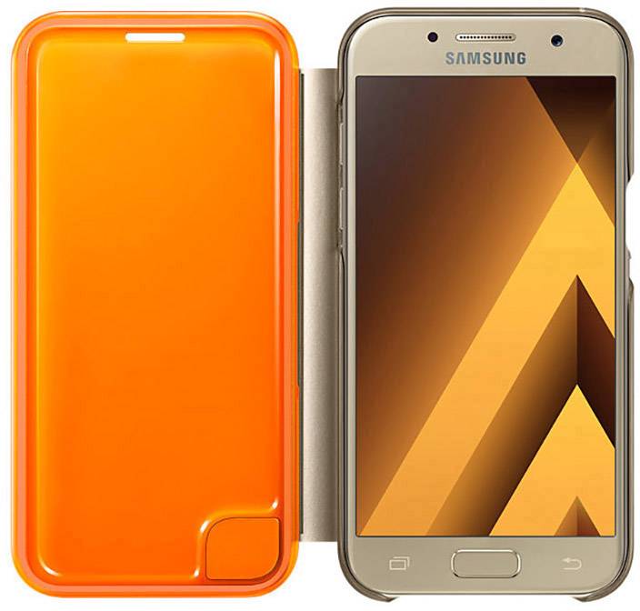 Samsung Neon Flip Cover EF-FA320 Flip Cover Samsung  Gold