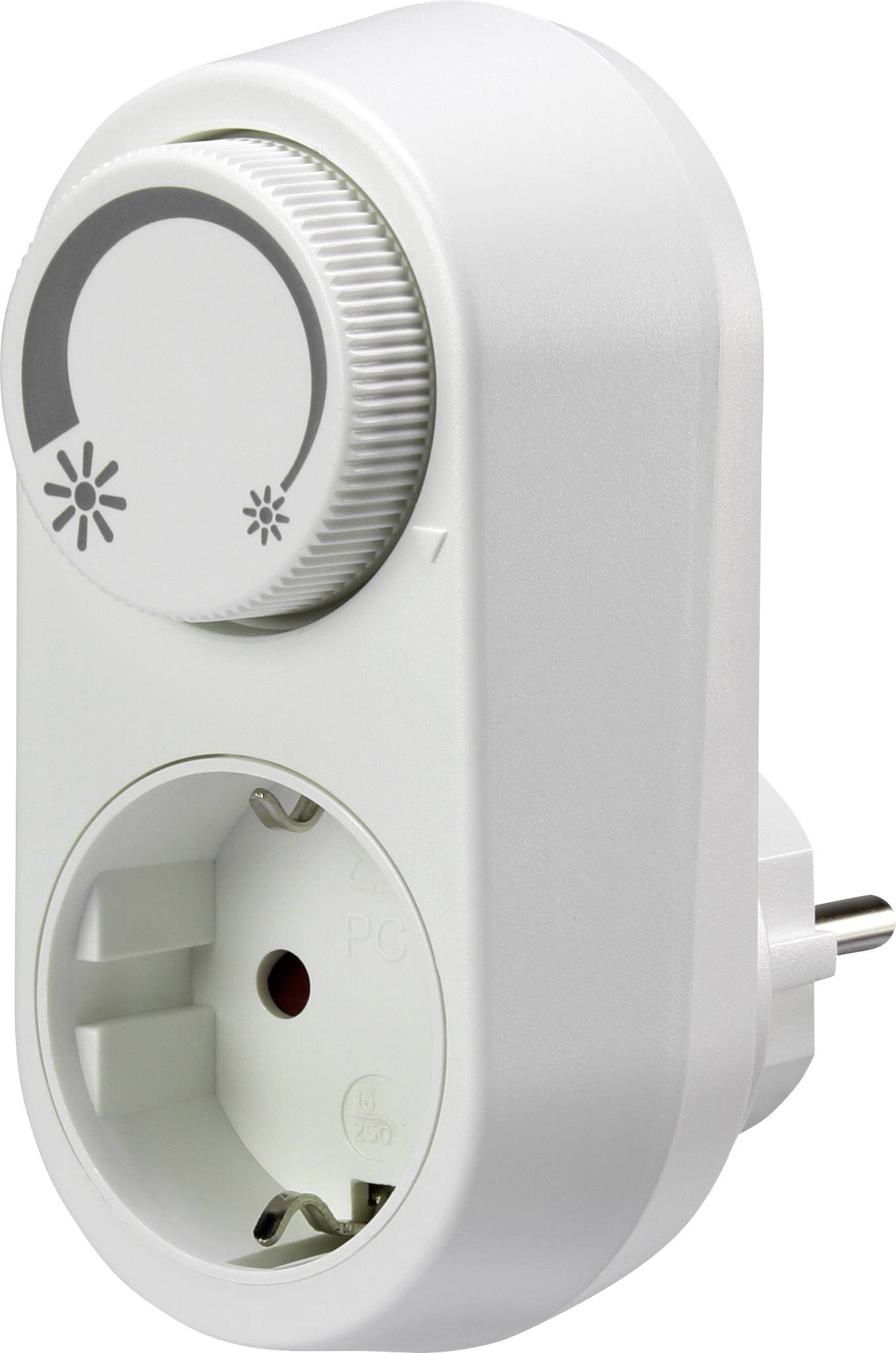 Sygonix SY-5045290 Dimm-Adapter Geeignet für Leuchtmittel: Glühlampe, Halogenlampe, LED-Lampe Weiß