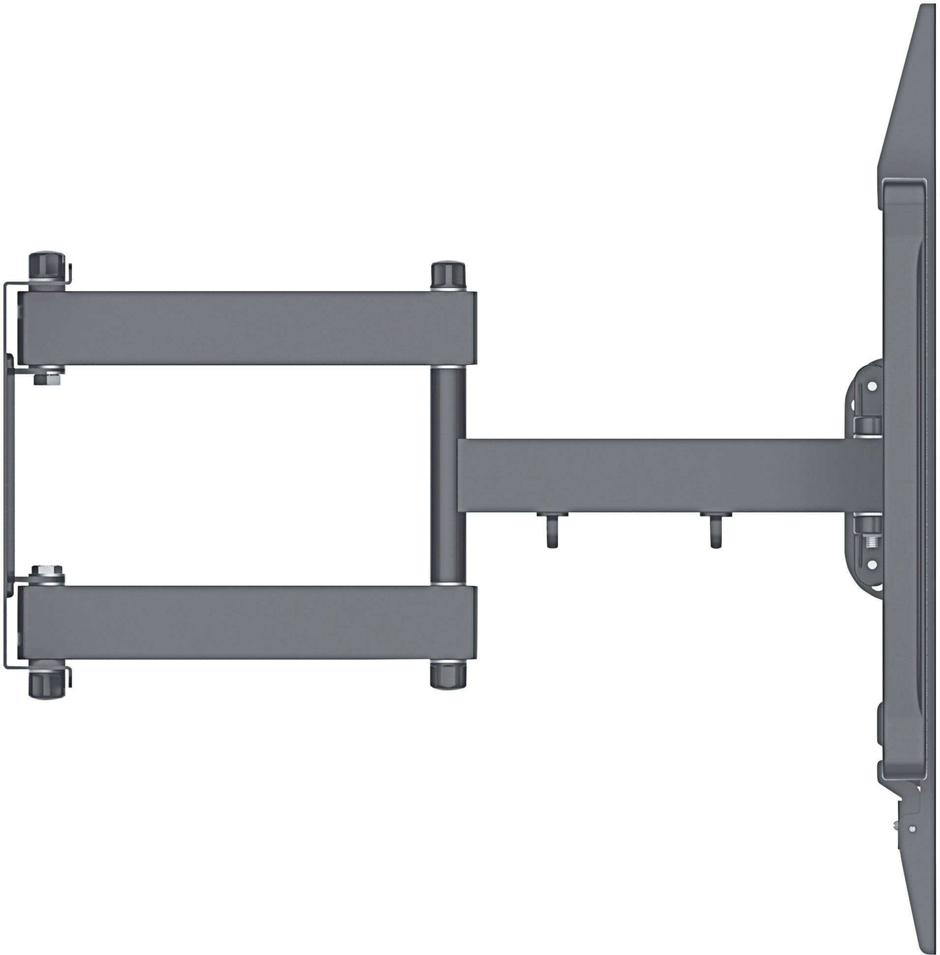 Manhattan TV-Wandhalterung Geeignet für Curved-TV's 152,4cm (60") - 254,0cm (100") Neigbar+Schwenkbar