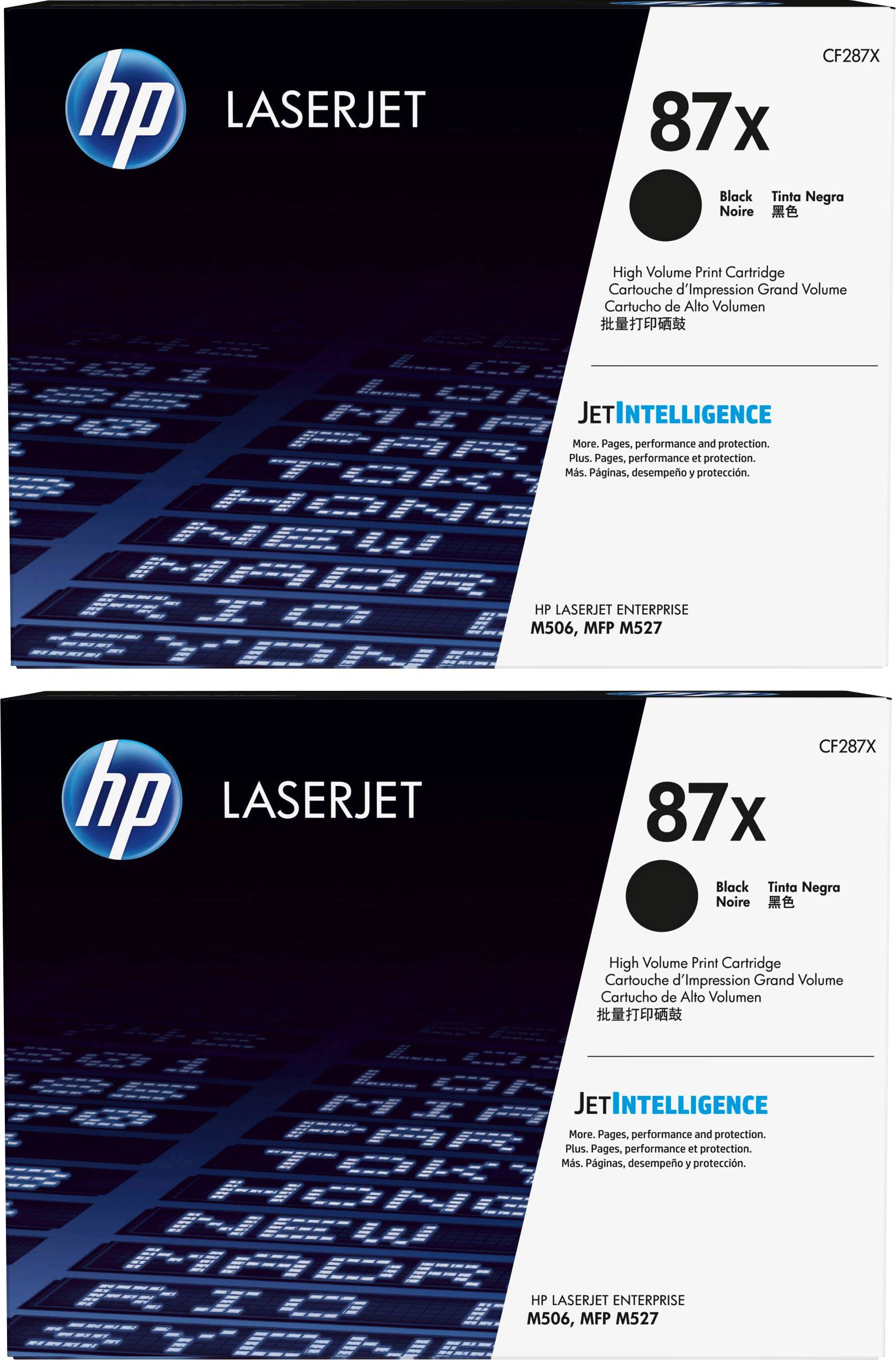 HP Toner 87XD Original 2er-Pack Schwarz 18000 Seiten CF287XD