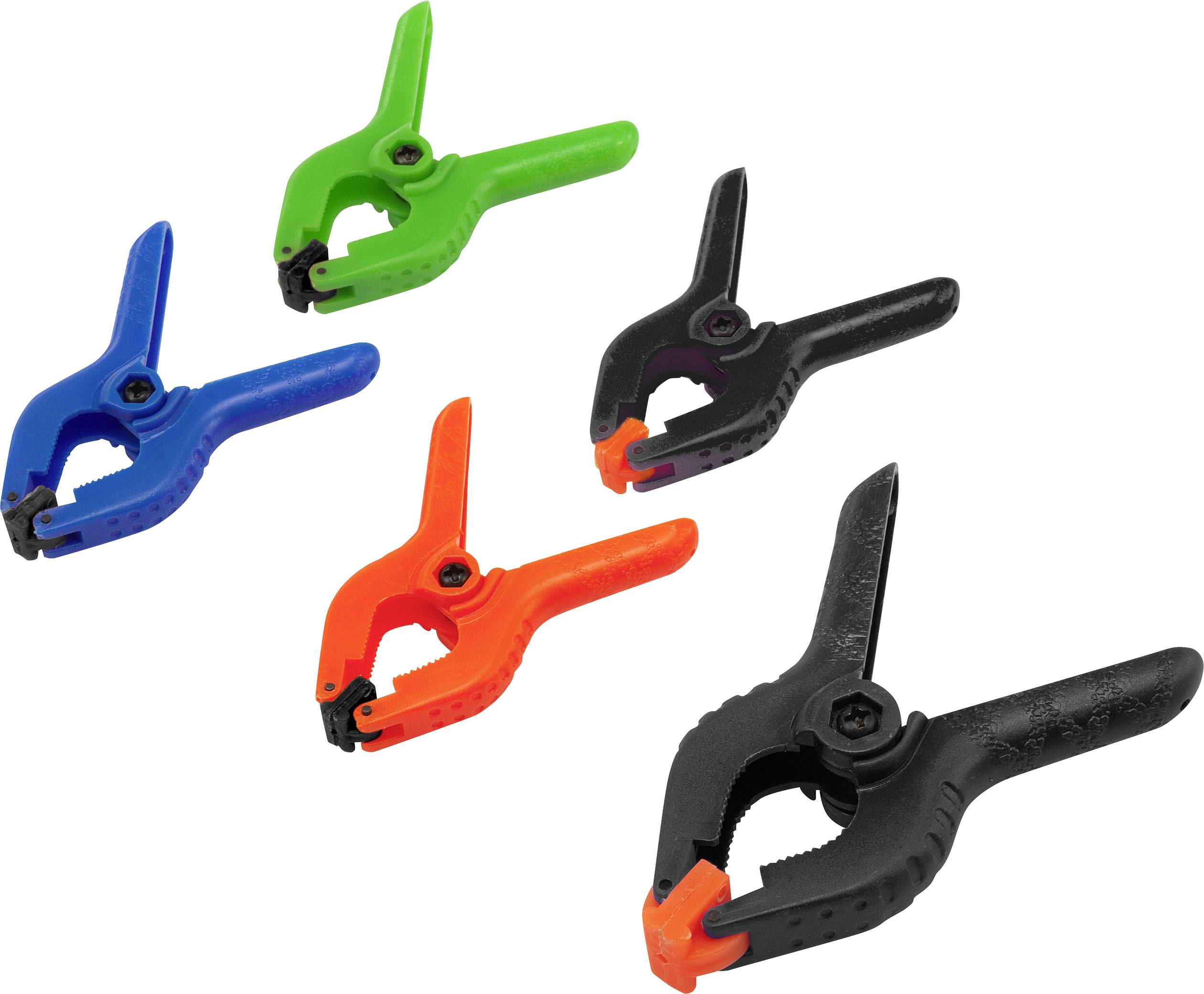 Basetech Mini-Spannzwingen-Set 22-teilig 1529585 Produktabmessung, Länge: 90mm