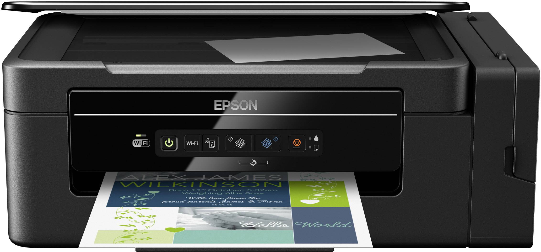Epson EcoTank ET-2600 Tintenstrahl-Multifunktionsdrucker A4 Drucker, Scanner, Kopierer WLAN, Tintentank-System