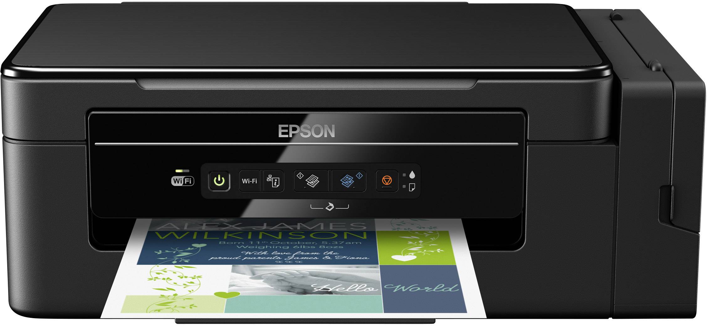 Epson EcoTank ET-2600 Tintenstrahl-Multifunktionsdrucker A4 Drucker, Scanner, Kopierer WLAN, Tintentank-System