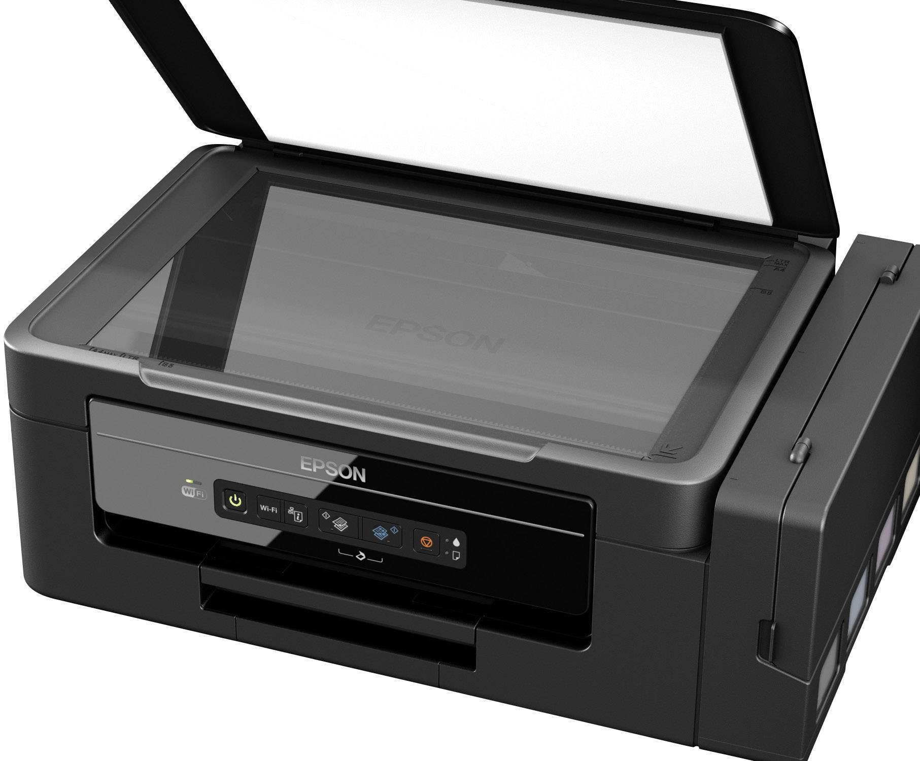 Epson EcoTank ET-2600 Tintenstrahl-Multifunktionsdrucker A4 Drucker, Scanner, Kopierer WLAN, Tintentank-System
