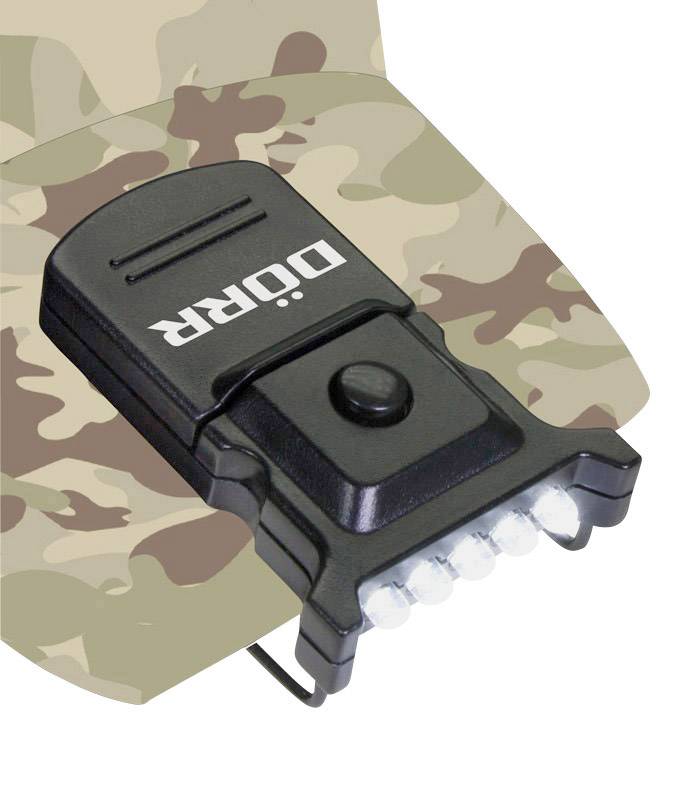 DÖRR CL-5 z klipsem LED Cap-Light batteriebetrieben 10 lm 980397