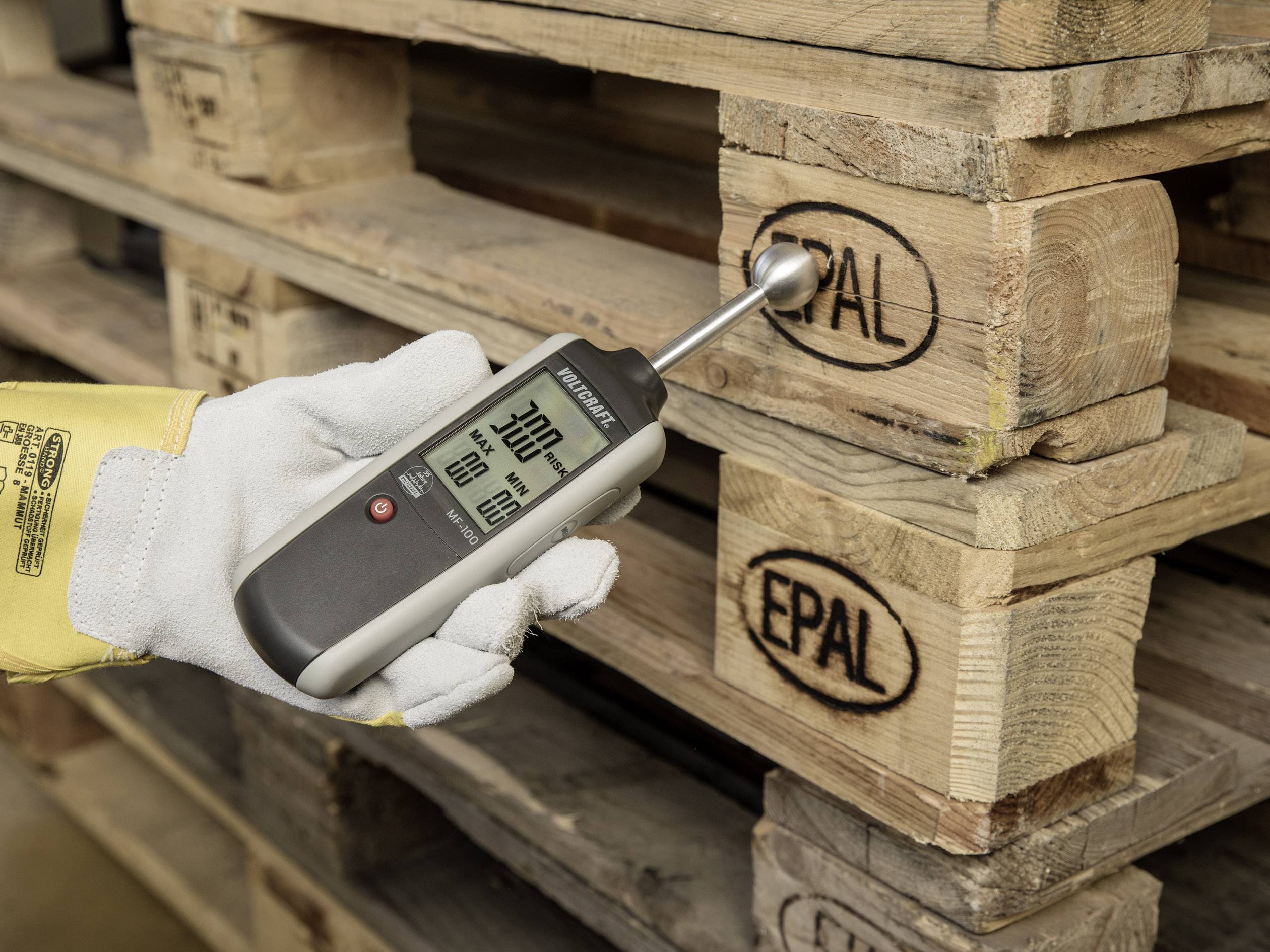 VOLTCRAFT MF-100 Materialfeuchteindikator