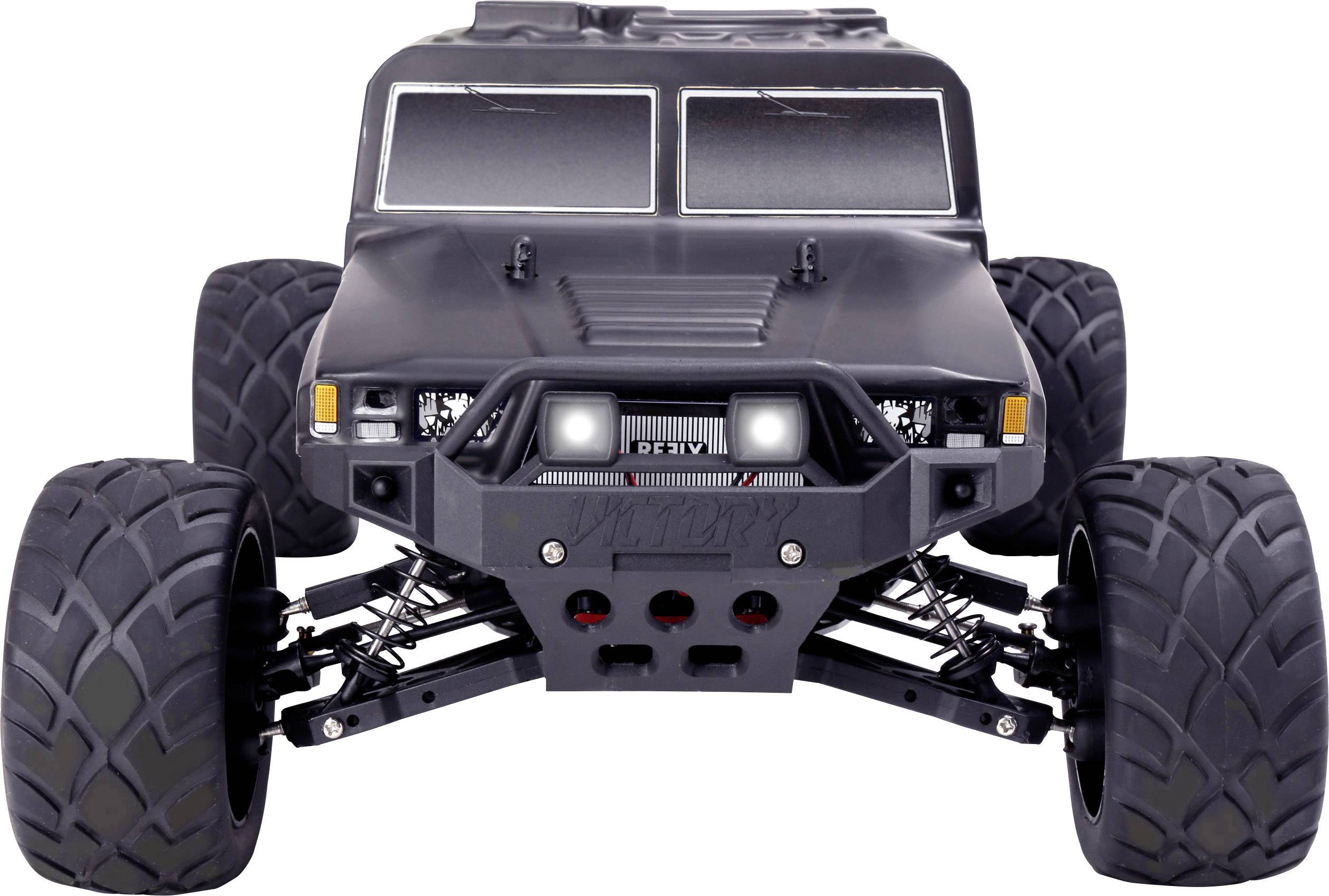 Reely Black Commando Brushless 1:10 RC Modellauto Elektro Truggy Allradantrieb (4WD) RtR 2,4GHz