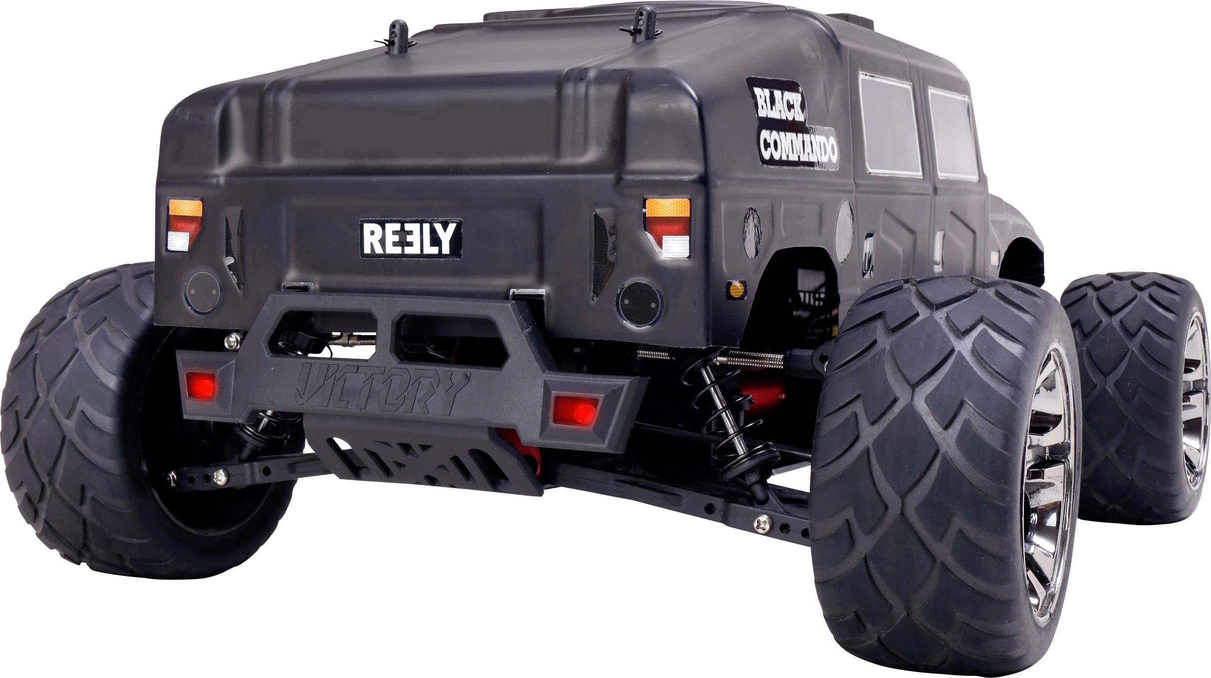 Reely Black Commando Brushless 1:10 RC Modellauto Elektro Truggy Allradantrieb (4WD) RtR 2,4GHz