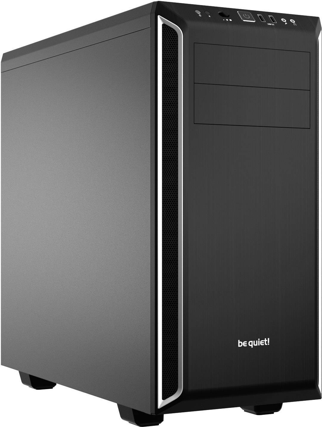 BeQuiet Pure Base 600 Midi-Tower PC-Gehäuse Silber
