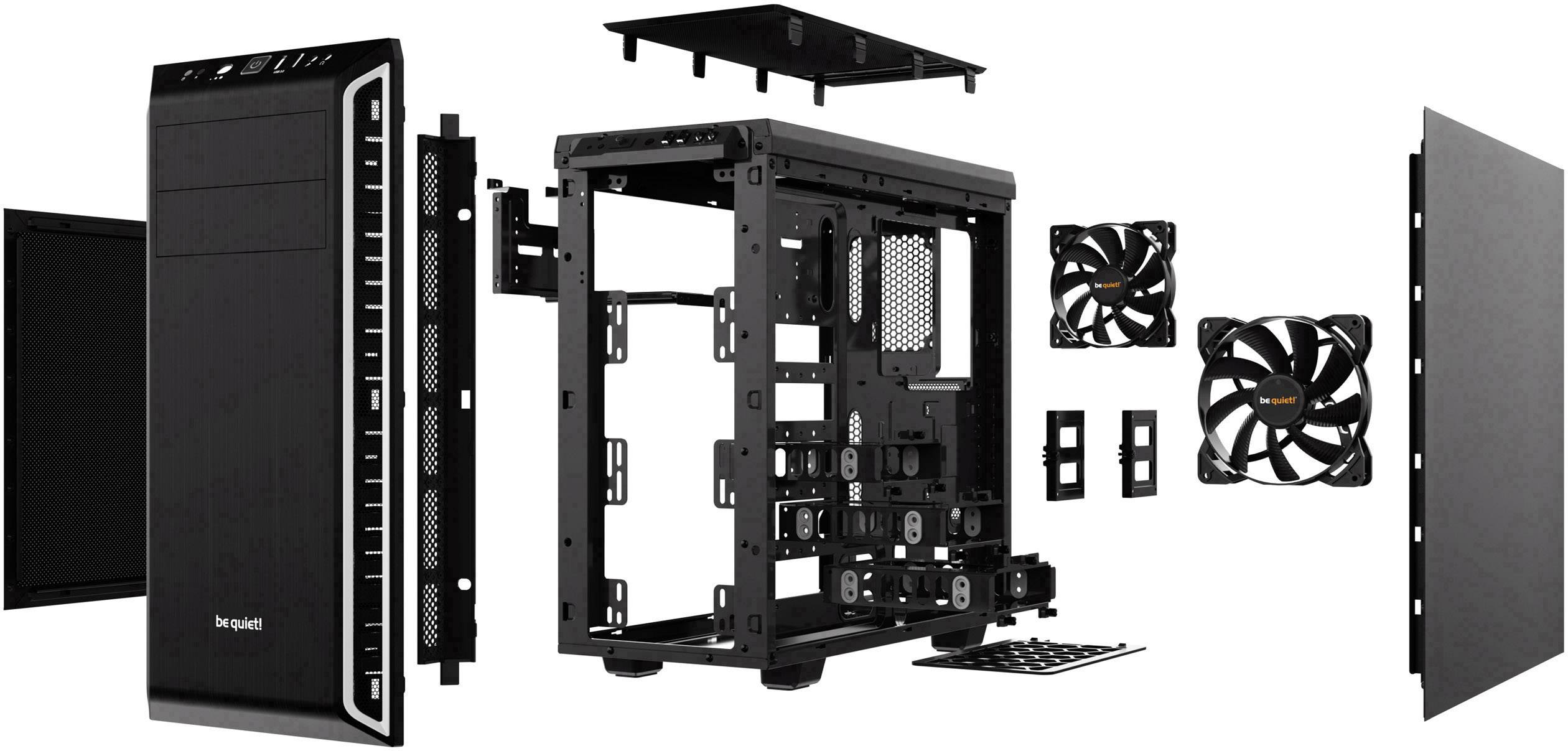be quiet! PURE BASE 600 - Tower - ATX - ohne Netzteil (ATX / PS/2)