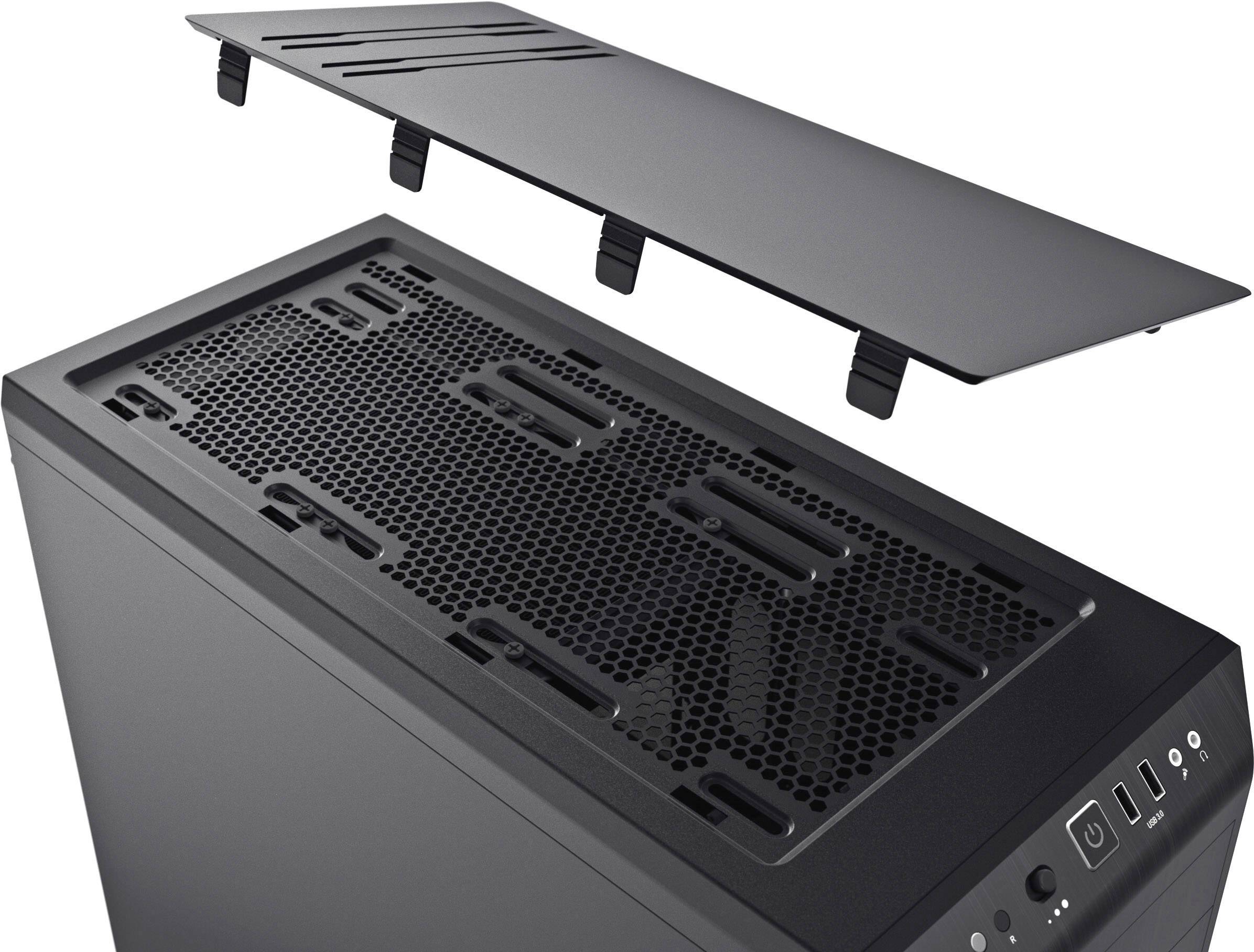 BeQuiet Pure Base 600 Midi-Tower PC-Gehäuse Silber