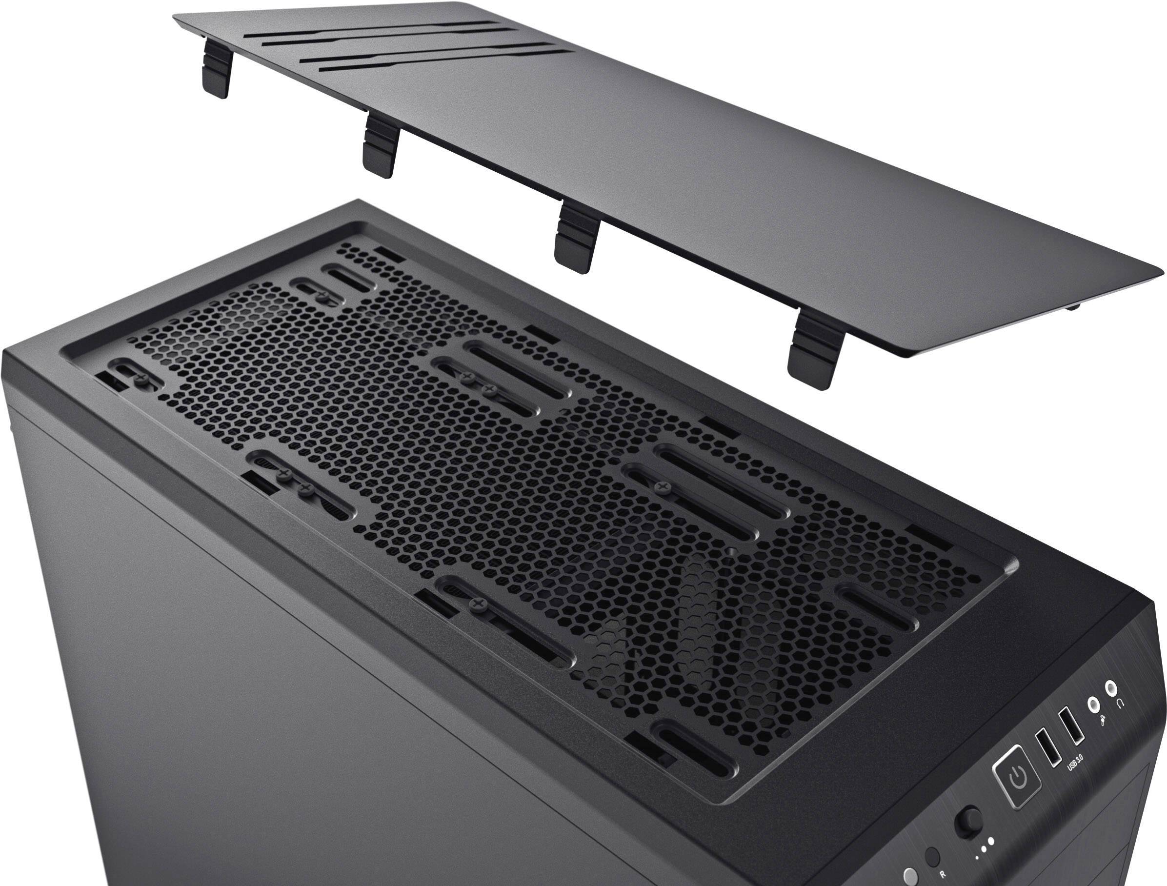 BeQuiet Pure Base 600 Midi-Tower PC-Gehäuse Schwarz