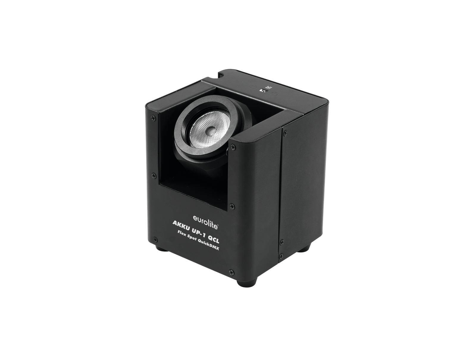 Eurolite AKKU UP-1 QCL LED-Wandleuchte Anzahl LEDs (Details): 1 x 15 W Schwarz