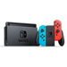 Nintendo Console Nintendo Switch gris, bleu fluorescent, rouge néon