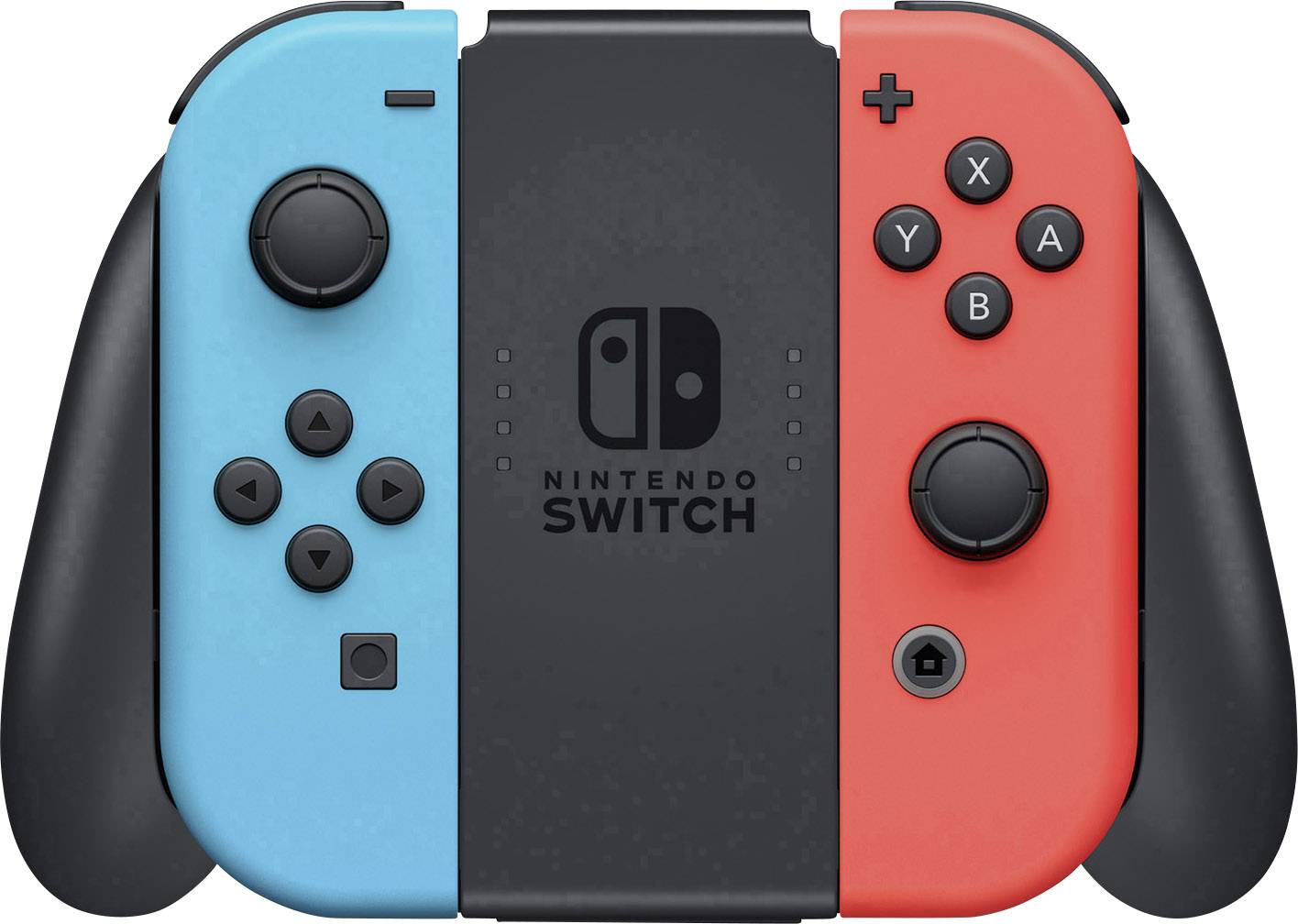 Switch Konsole Grau, Neonblau, Neonrot V2 2019