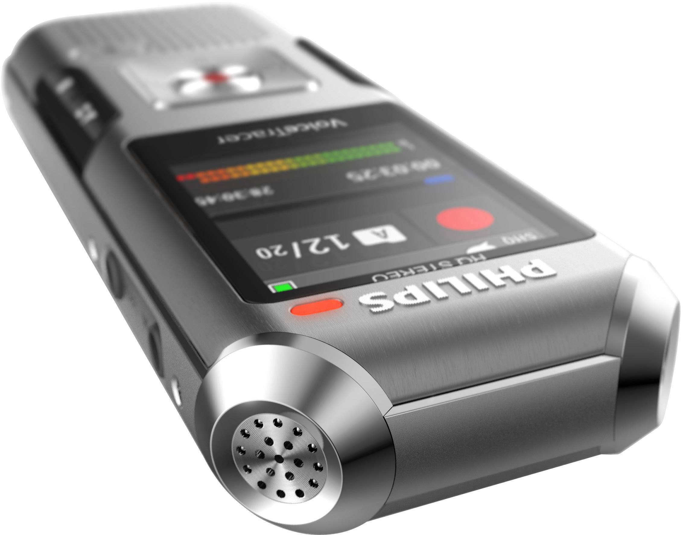 Philips DVT4010 Digitales Diktiergerät Aufzeichnungsdauer (max.) 2280 h Silber-Grau