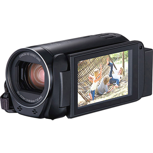 Canon HF-R806 Camcorder 7.6cm 3.0 Zoll 3.28 Megapixel Opt. Zoom: 32 x Schwarz
