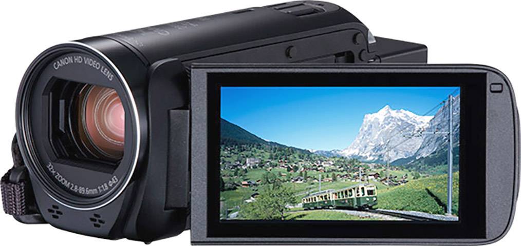 Canon HF-R86 Camcorder 7.6cm 3 Zoll 3.28 Megapixel Opt. Zoom: 32 x Schwarz